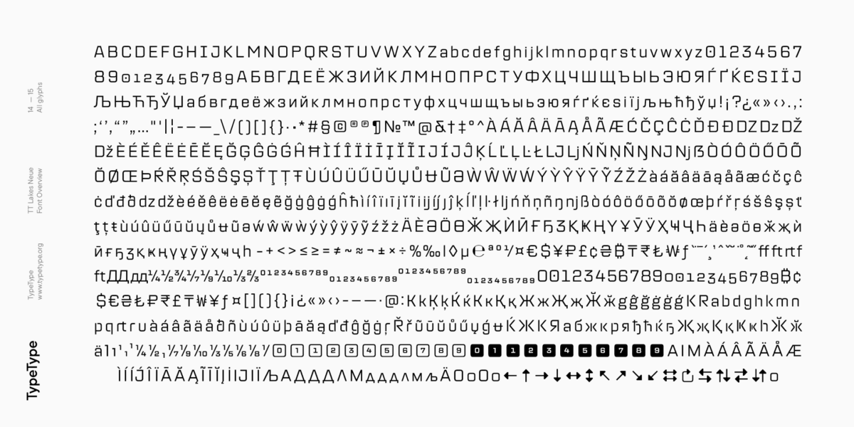 Tt Lakes Neue Font - Download Free Trial & Buy 