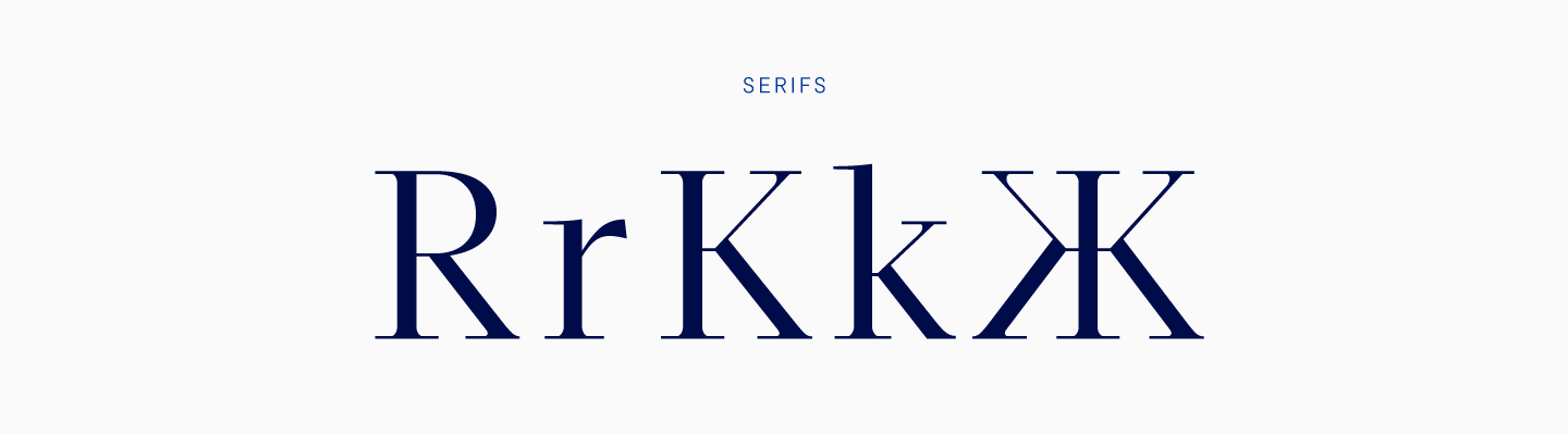 Creation of a modern serif TT Livret