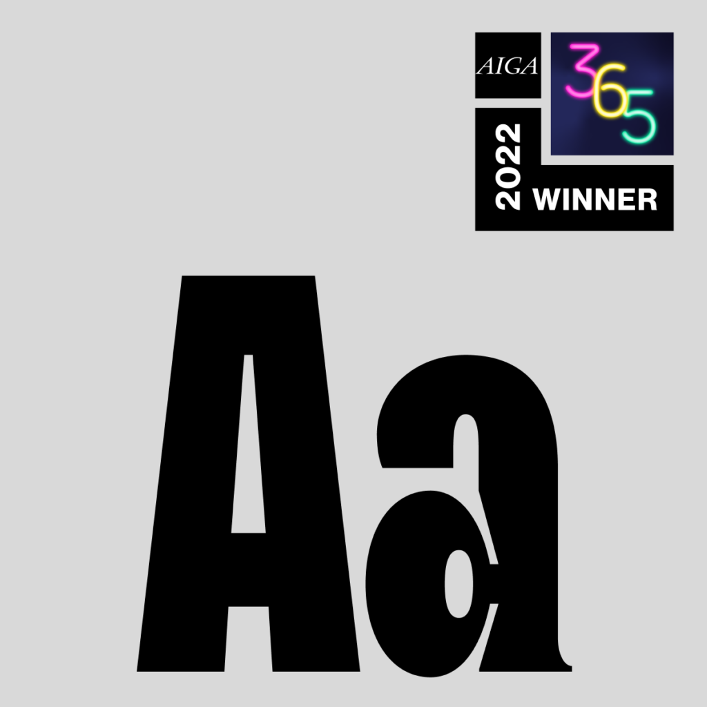 365: AIGA Year in Design 2022, winner