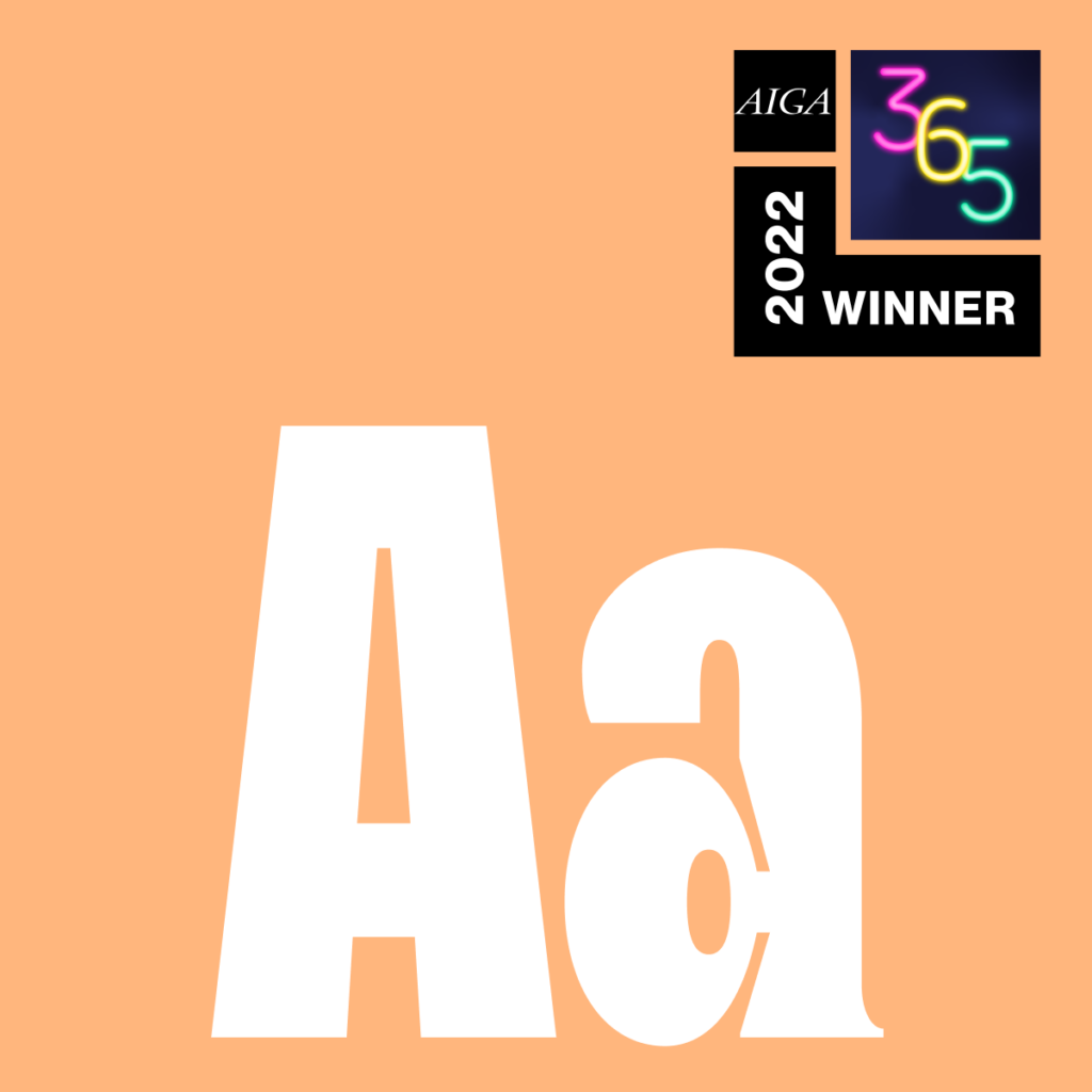 365: AIGA Year in Design 2022, winner