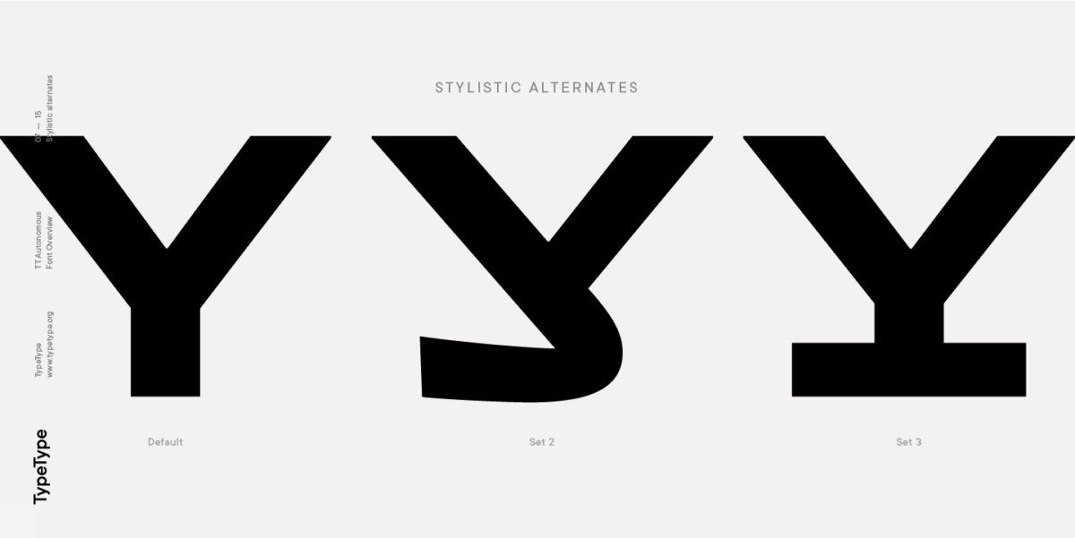TT Autonomous Font - Download Free Trial & Buy | TypeType®