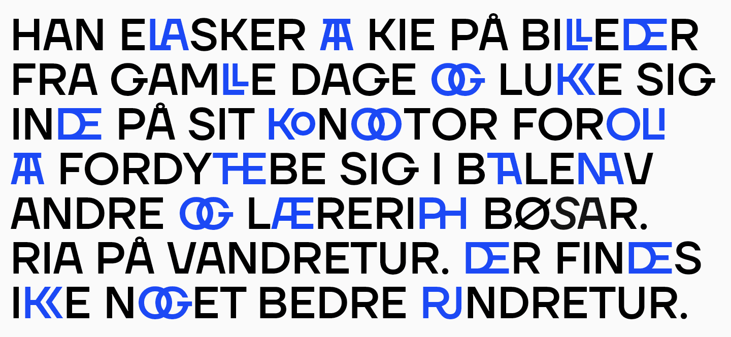 Branching out: How Scandinavian Sans TT Firs Grew and Found Its Font Pair