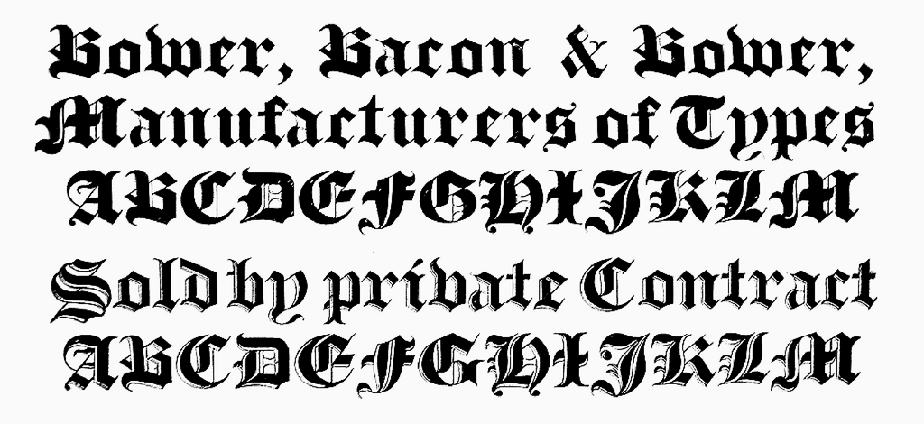 Gestaltung von Gro&szlig;buchstaben