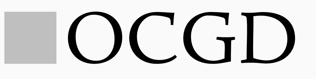 Hauptlogik des Glyphen-Designs und der Proportionen