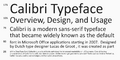 Calibri Font: Characteristics, Styles, Alternatives, Pairings ...