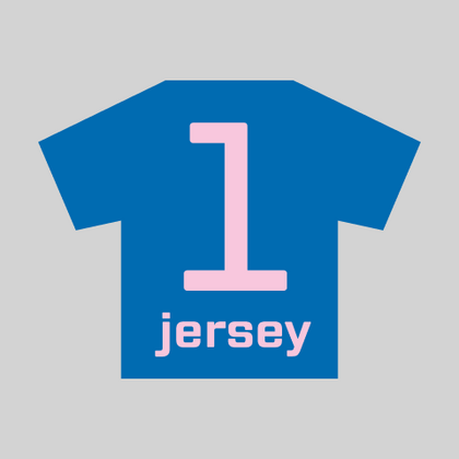 Jersey fonts