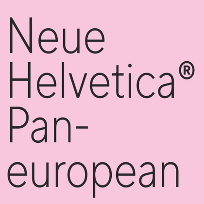 Fonts similar to Neue Helvetica Paneuropean