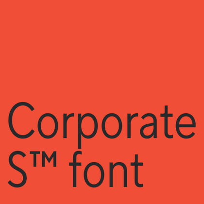Fonts similar to Corporate S