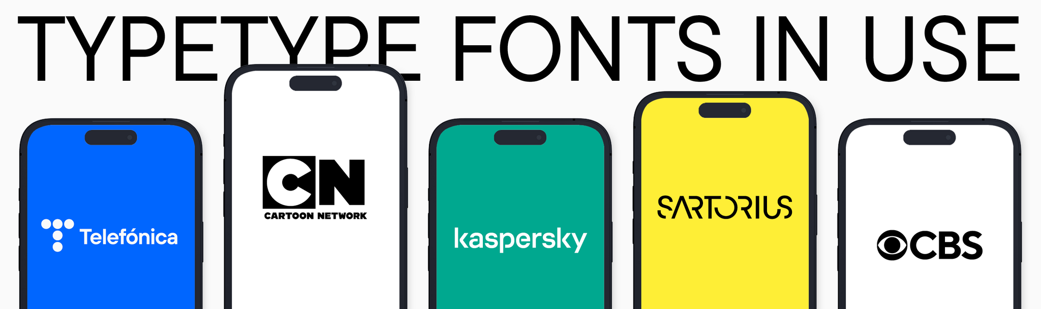 Fonts in use