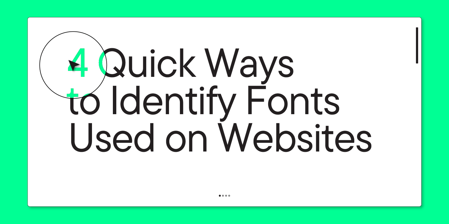 How to easily identify the fonts of a website? - Pimp my Type