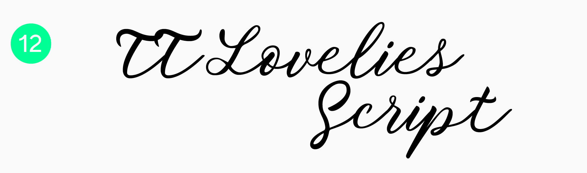 Romantisch und verspielt: TT Lovelies Script