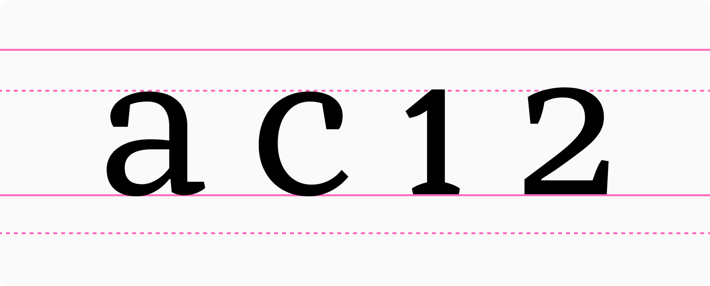 Medi&auml;valziffern (Minuskelziffern)