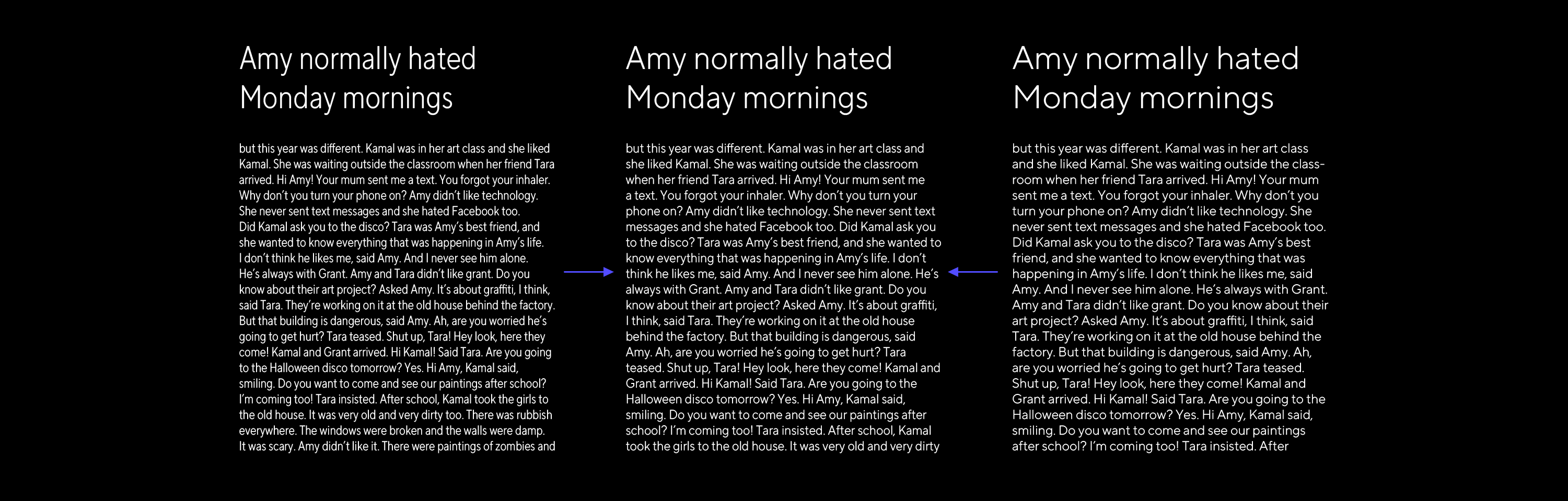 Ejes de&nbsp;variabilidad disponibles: