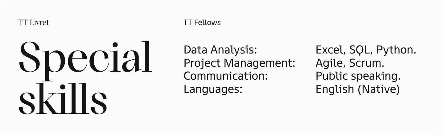 TT&nbsp;Fellows + TT&nbsp;Livret