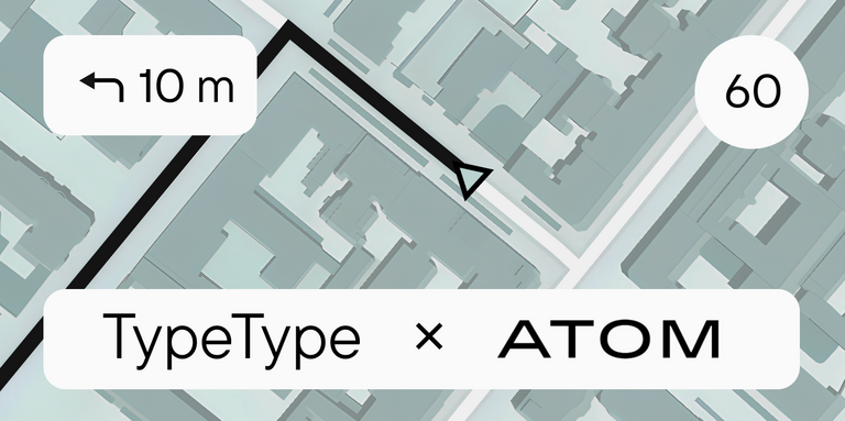 On the Road: How a TypeType Font Was Tested for the Atom EV Interface