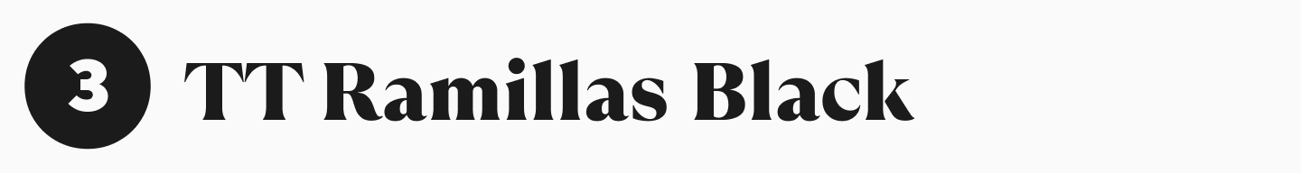 TT&nbsp;Ramillas Black