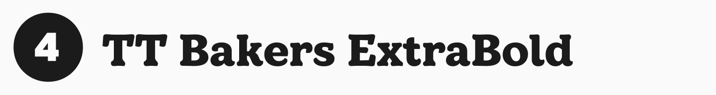 TT&nbsp;Backers ExtraBold