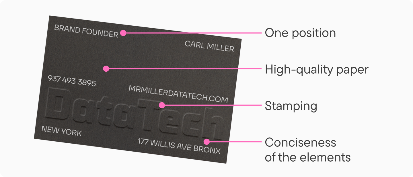 Was macht eine hochwertige Visitenkarte aus?