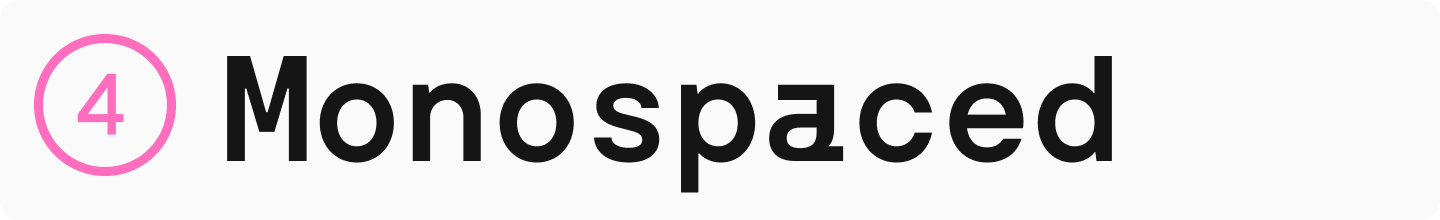 Arten von Schriftarten f&uuml;r Visitenkarten