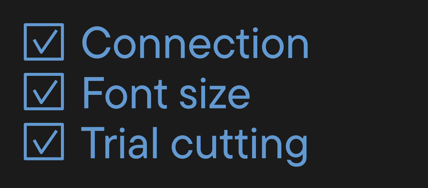 Tipps f&uuml;r die Verwendung von Schriftarten in&nbsp;Cricut Design Space