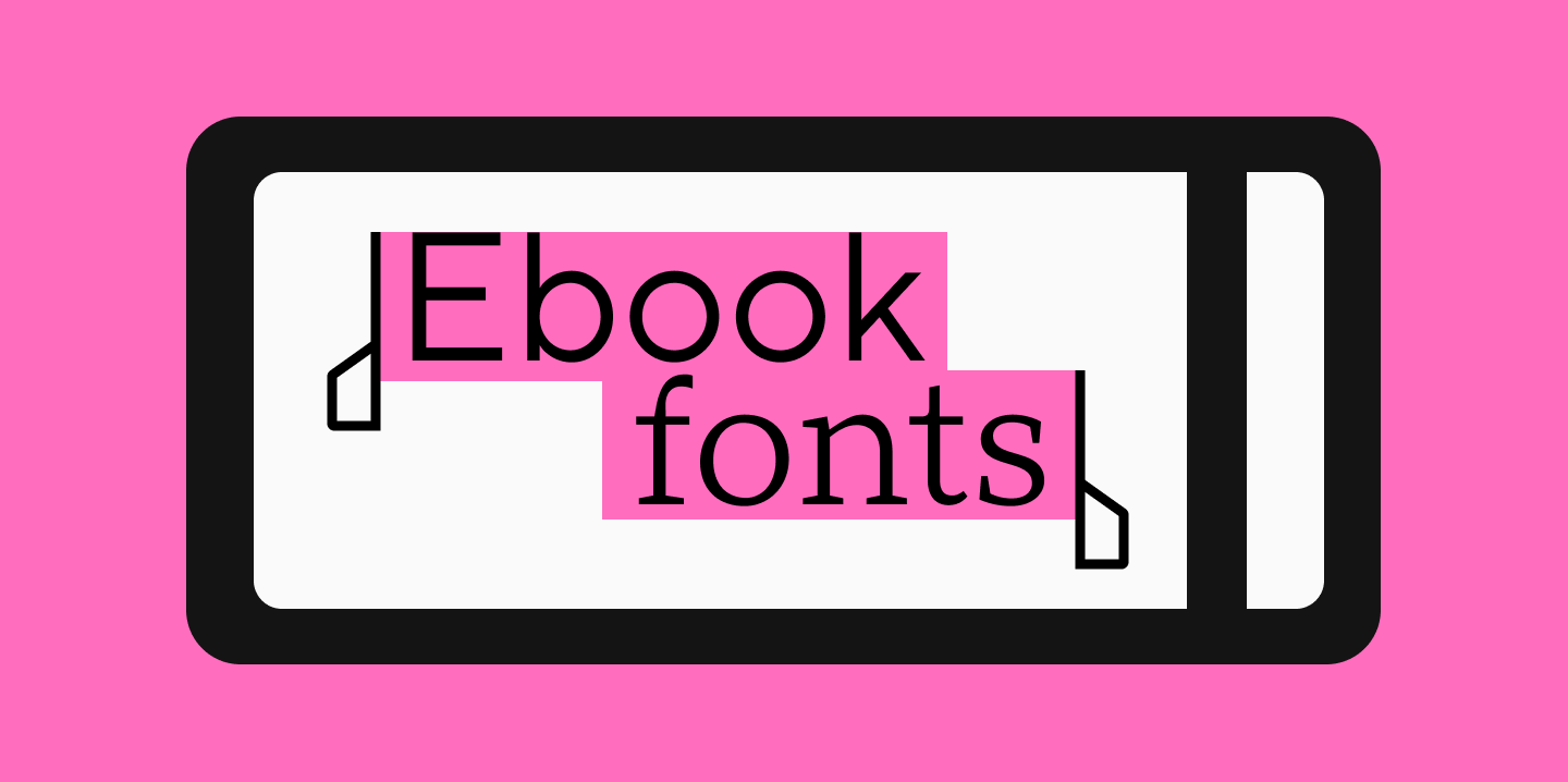 Best Ebook Fonts